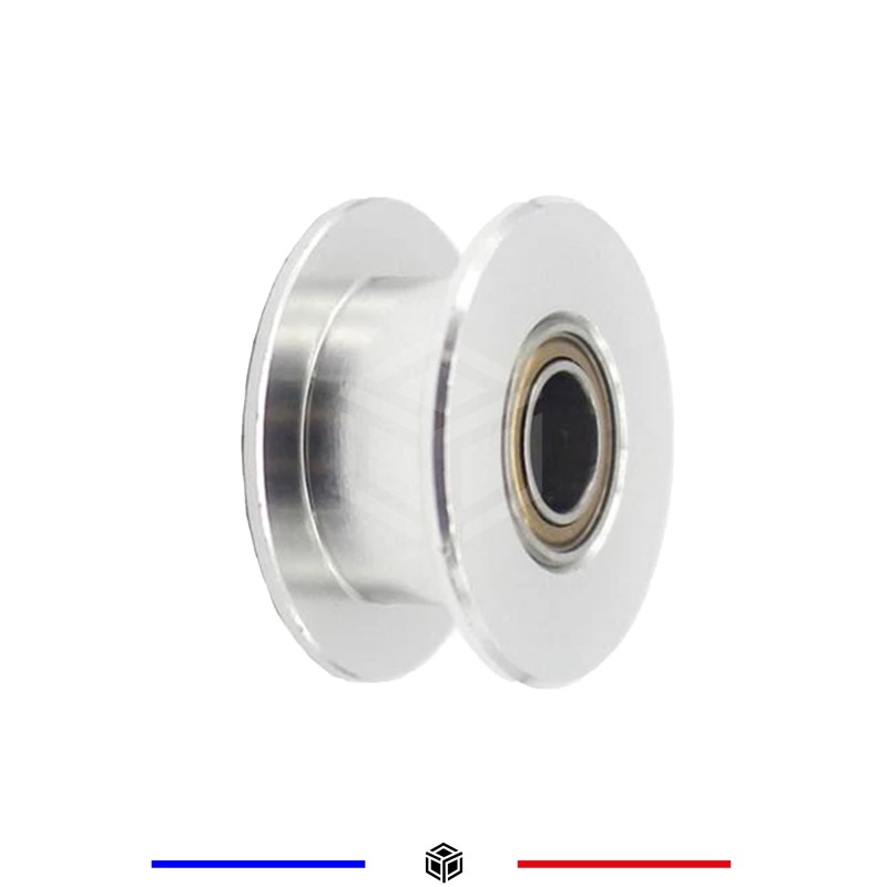 Gt2 Poulie 20 libre sans dents axe 3mm courroie de 6mm