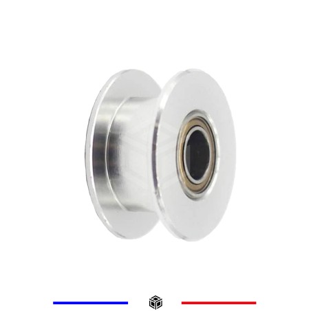 Gt2 Poulie 20 libre sans dents axe 3mm courroie de 6mm