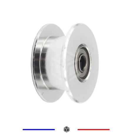 Gt2 Poulie 16 libre sans dents axe 3 mm pour courroie 6mm