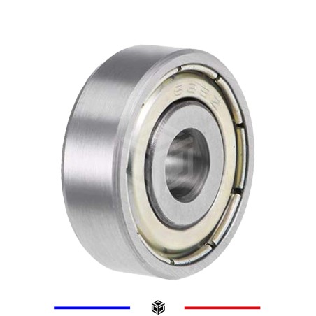 Roulement à bille acier 608 8x22x7mm