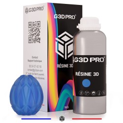 3D resin G3D PRO® Standard clear Blue 1kg