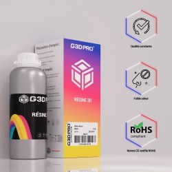 Résine 3D Lavable à l'eau Gris