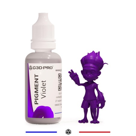 Pigment G3D PRO® pour Résine 3D 10g Violet 2
