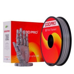 Fil 3D ABS 500g 1.75mm Argent
