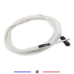 Thermistance Câble NTC 100k imprimante 3D avec connecteur Dupont femelle noir