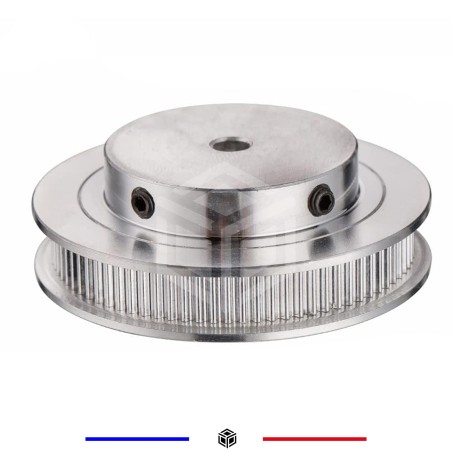 Poulie GT2-6 80T Bore 5mm – Mouvement précis pour imprimantes 3D