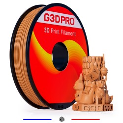 Filament imprimante 3D PLA 500g 1.75 mm marron