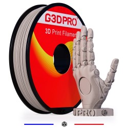 Fil 3D ABS 500g 1.75mm Gris