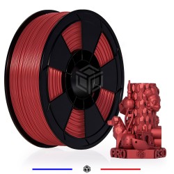Filament 3D Silk Glossy 1 Kg Rouge 1.75 mm