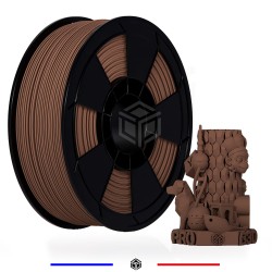 Fil 3D PLA MAT 1 Kg 1.75 mm Chocolat