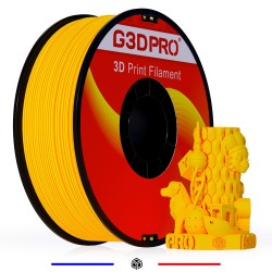 Fil 3D PLA MAT 1 Kg 1.75 mm Jaune