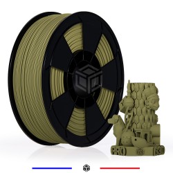 Fil 3D PLA MAT 1 Kg 1.75 mm Vert militaire
