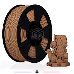 Fil 3D PLA MAT 1 Kg 1.75 mm Bois