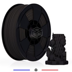 Fil 3D PLA MAT 1 Kg 1.75 mm Noir