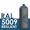 2165 - Bombe de peinture 400ml Brillant RAL 5009 Bleu Azur