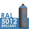 2169 - Bombe de peinture 400ml Brillant RAL 5012 Bleu Clair