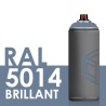 2172 - Bombe de peinture 400ml Brillant RAL 5014 Bleu Pigeon
