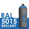 2173 - Bombe de peinture 400ml Brillant RAL 5015 Bleu Ciel