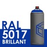 2174 - Bombe de peinture 400ml Brillant RAL 5017 Bleu Signalisation