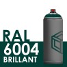 2190 - Bombe de peinture 400ml Brillant RAL 6004 Vert Bleu