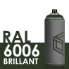 2192 - Bombe de peinture 400ml Brillant RAL 6006 Olive Gris