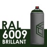 2195 - Bombe de peinture 400ml Brillant RAL 6009 Vert Sapin